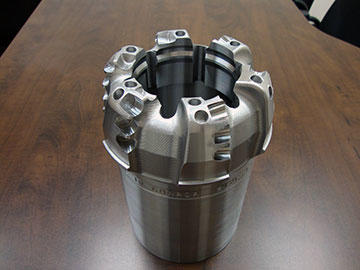 Drill bit KDM has produced with the assistance of GibbsCAM software.