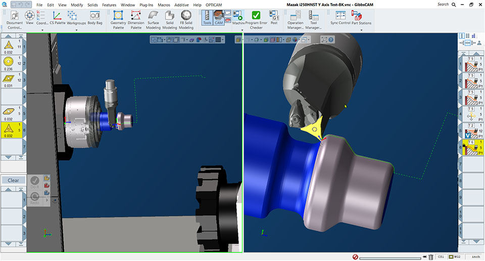 Third axis tool rotation